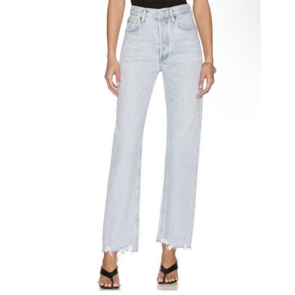 NWT Agolde 90s Pinch Waist Jeans Size 32
High Rise Straight Jeans in Intimate